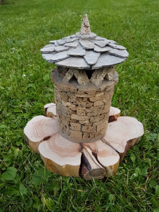 chimenea piedra Ordesa artesano Pirineo Nerin artesania en madera